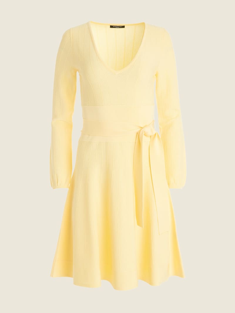 Guess Dinah Women's Dress Yellow | 3958-YKZBX