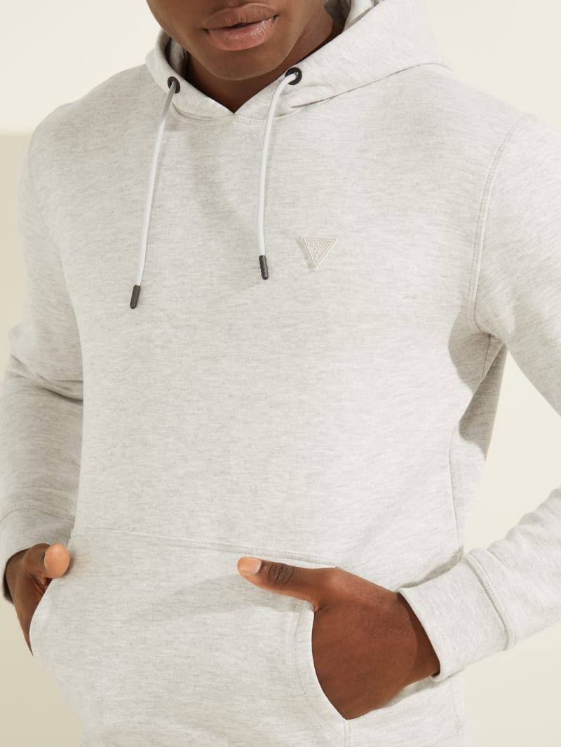 Guess Eco Aldwin Men's Hoodie Light Grey | 1672-AMNWQ