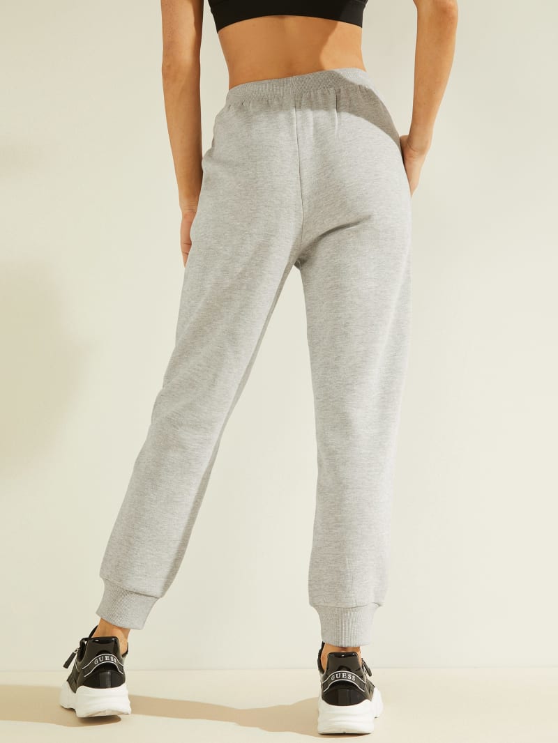 Guess Eco Alisha Logo Joggers Women's Pants Grey | 1526-XIWEB