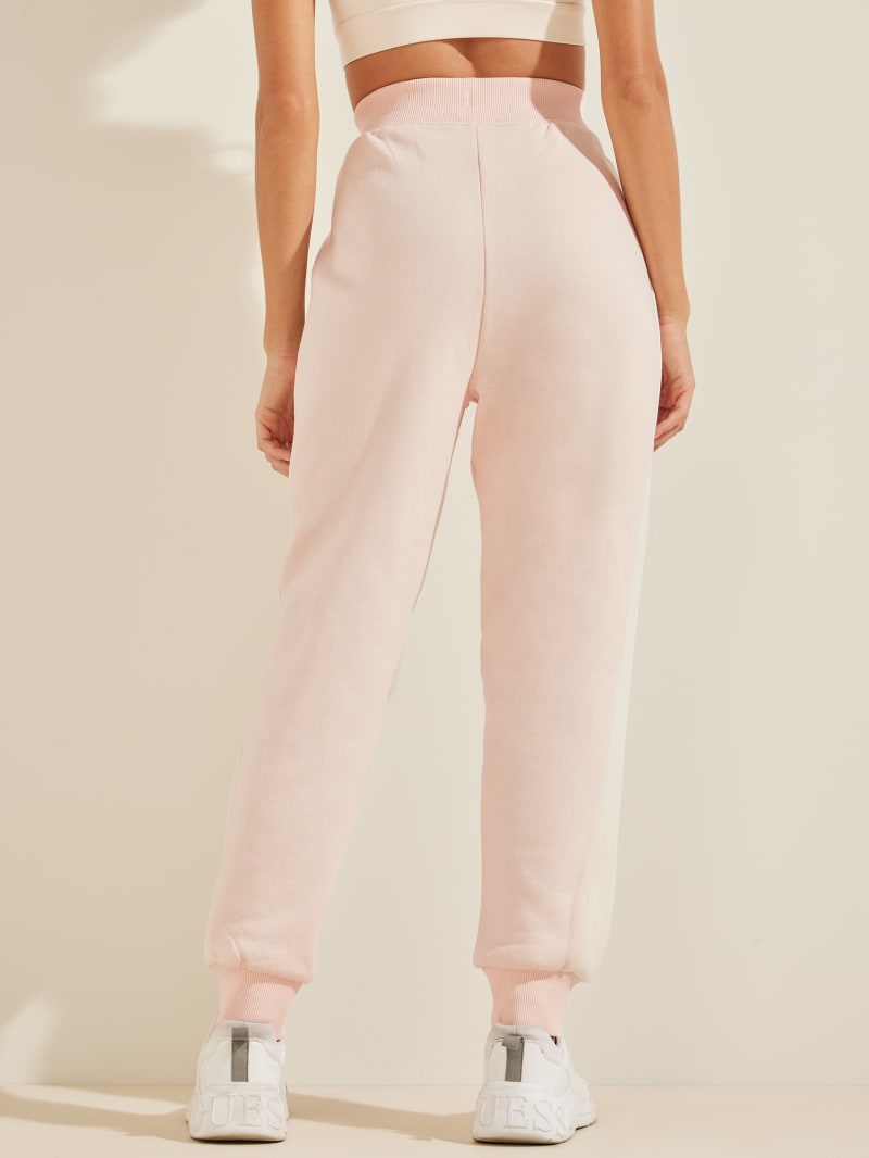 Guess Eco Annetta Contrast Joggers Women's Pants Rose | 3217-UDYHK