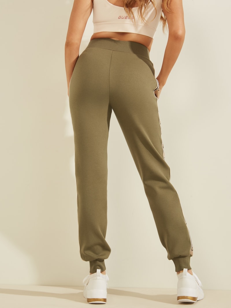 Guess Eco Britney Joggers Women's Pants Olive | 5467-GYXFW