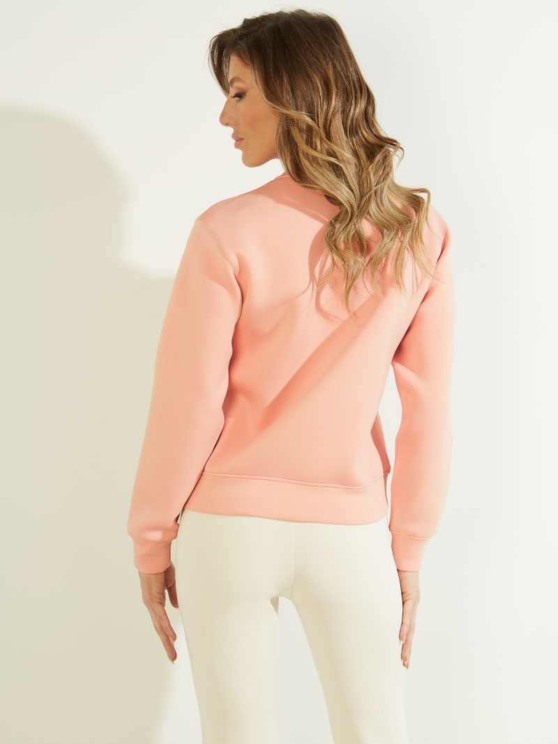 Guess Eco Elly Women's Sweatshirts Rose | 8432-JPHOT