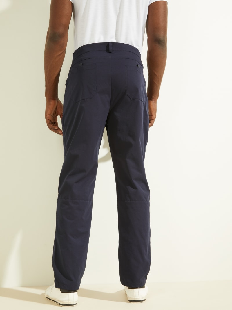 Guess Eco Ivo Travelers Men's Pants Navy | 7503-YHSCK