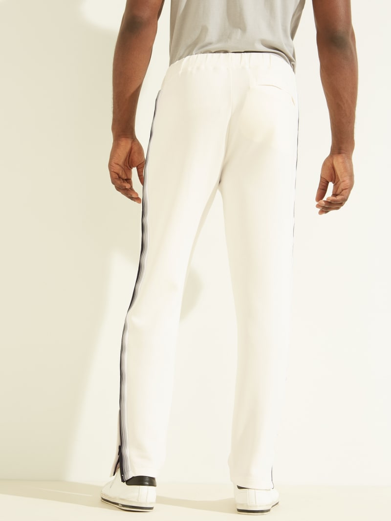 Guess Eco Jefferson Tracks Men's Pants White | 2651-MGATU