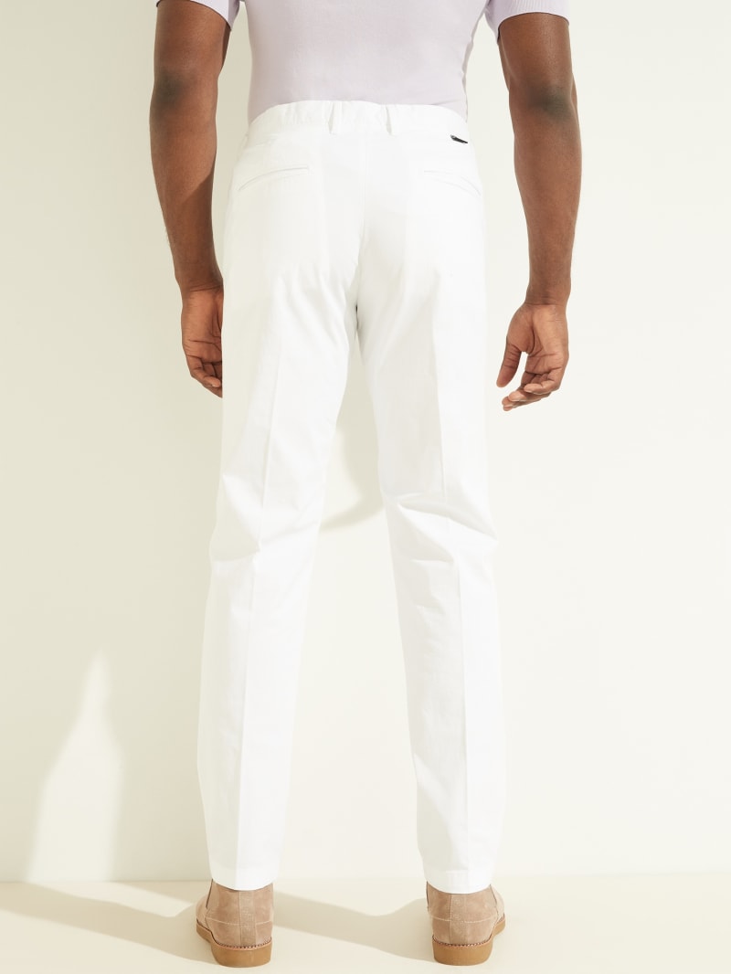 Guess Eco New Original Chino Men's Pants White | 8736-EUVIT