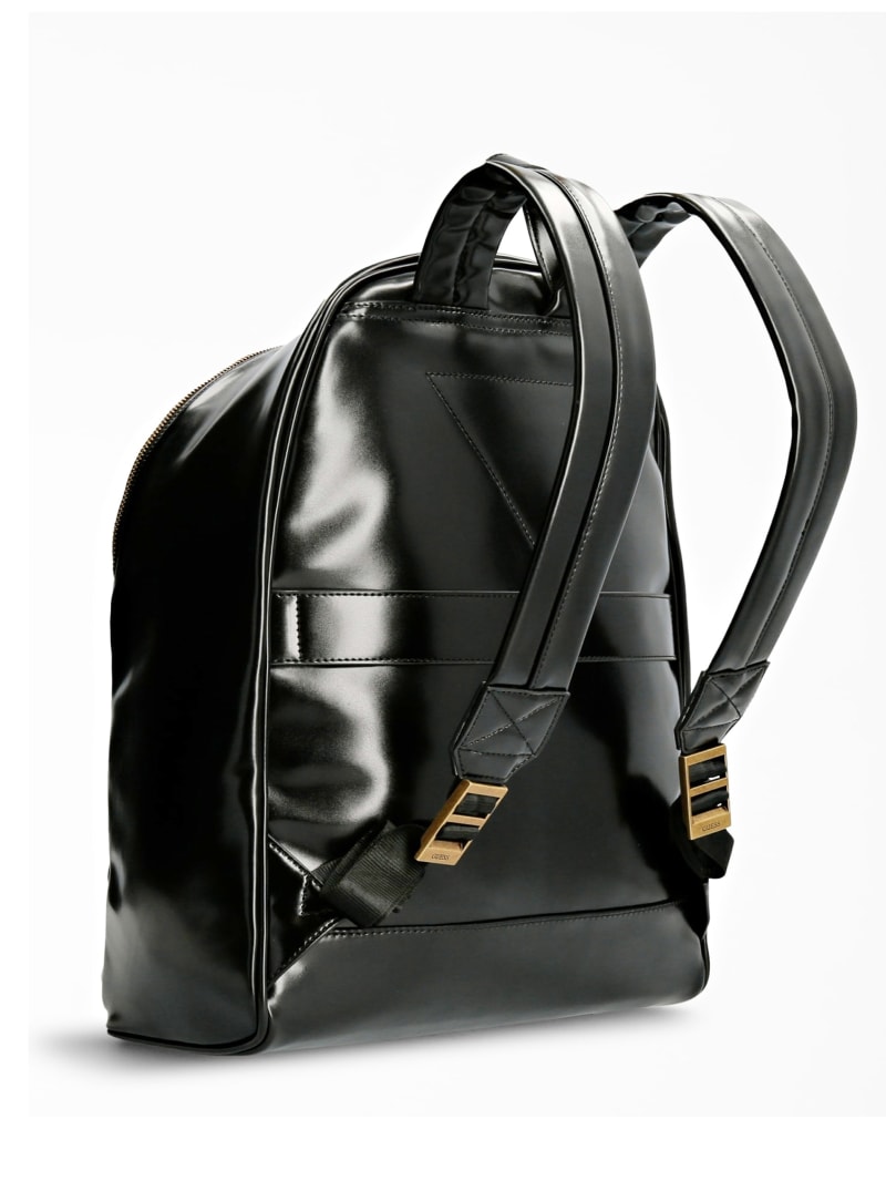 Guess Evening Spazzolato Women's Backpacks Black | 3194-UCGPR