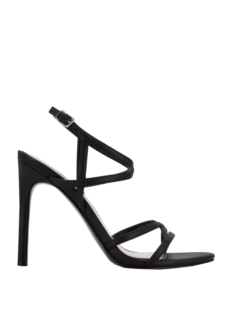 Guess Fumi Strappy Women's Heels Black | 2754-ITELF