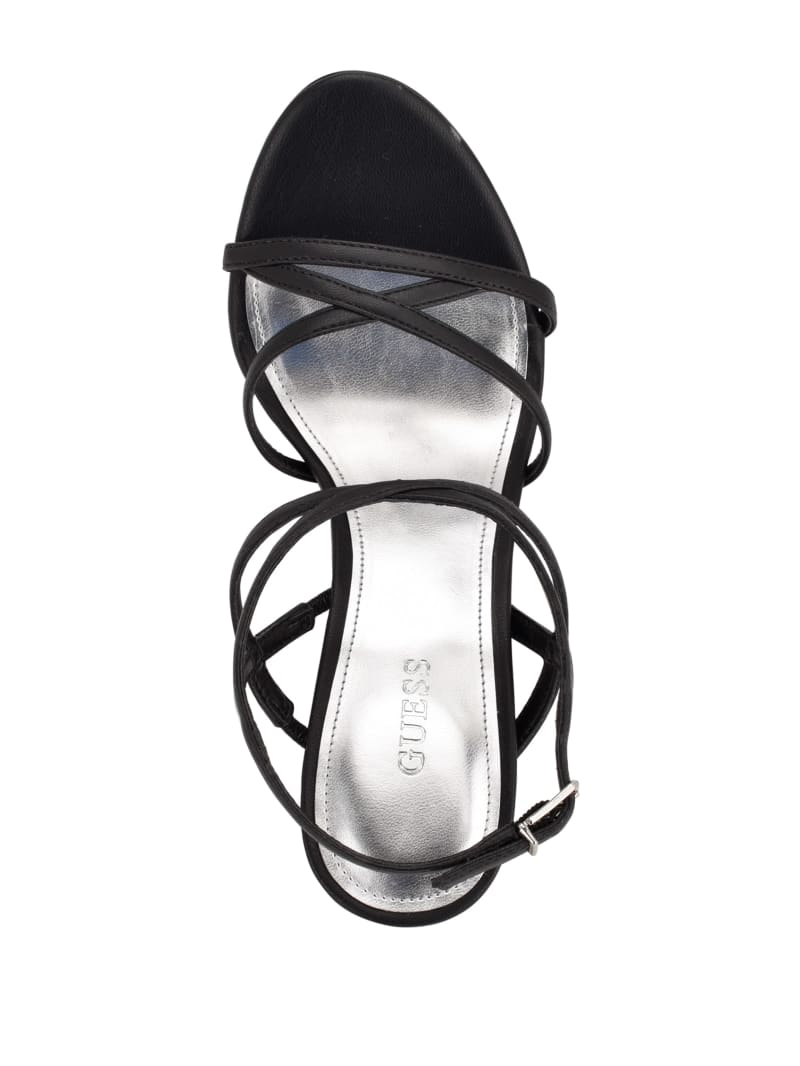 Guess Fumi Strappy Women's Heels Black | 2754-ITELF