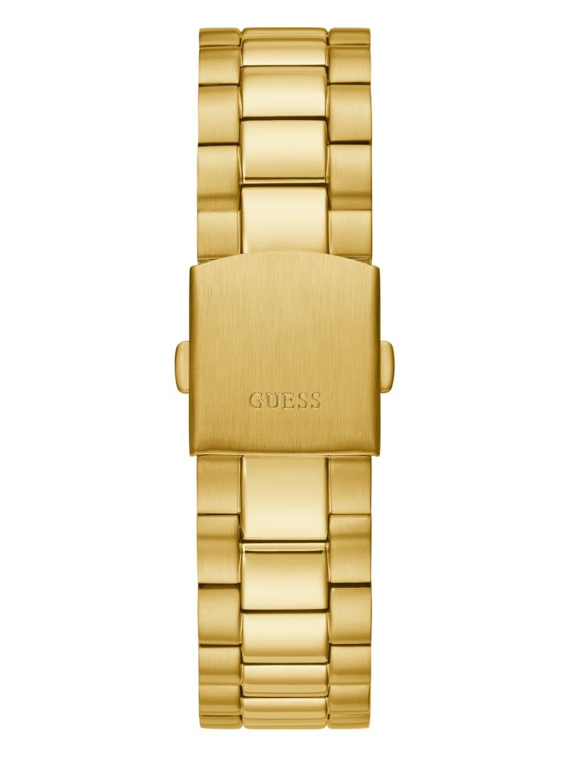 Guess Gold-Tone Analog Men's Watches Gold | 8019-VTMHS