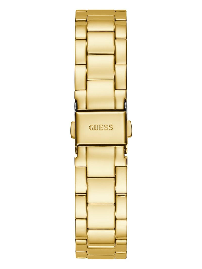 Guess Gold-Tone Analog Women's Watches Gold | 0617-MDHKV