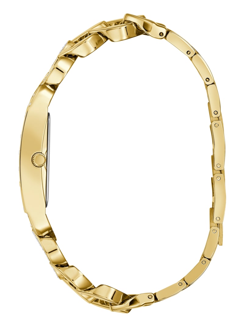 Guess Gold-Tone Analog Women's Watches Gold | 5083-UWZHF