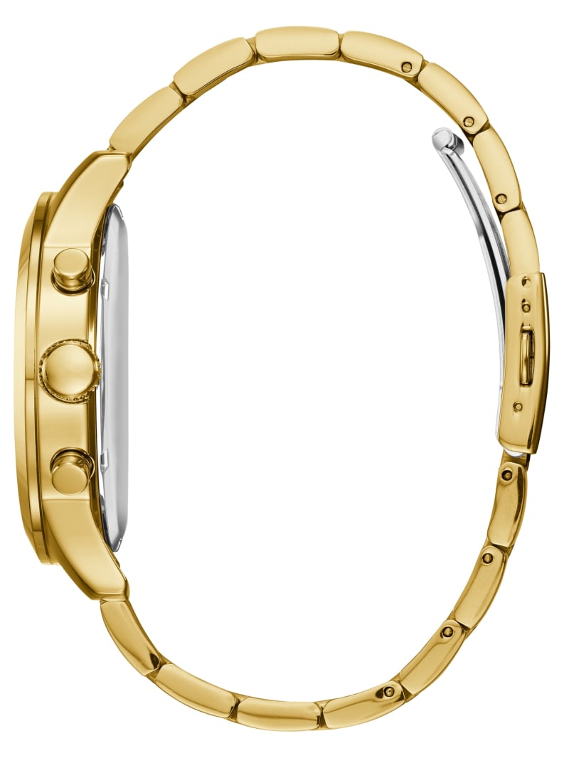 Guess Gold-Tone Classic Men's Watches Gold | 5981-PZKGT