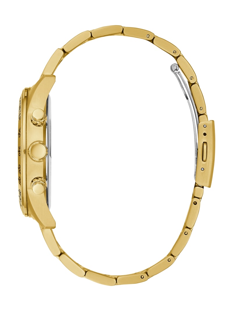 Guess Gold-Tone Men's Watches Gold | 4638-TEWVJ