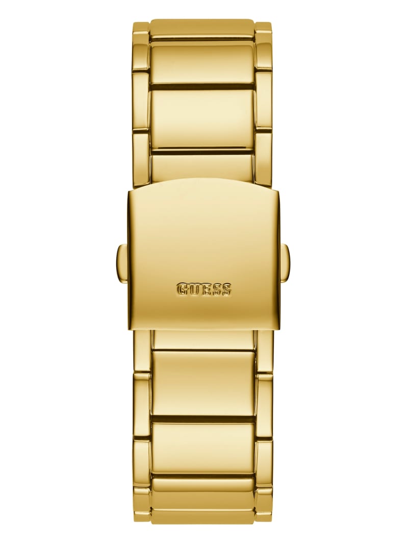 Guess Gold-Tone Multifunction Men's Watches Gold | 7039-EZUBR