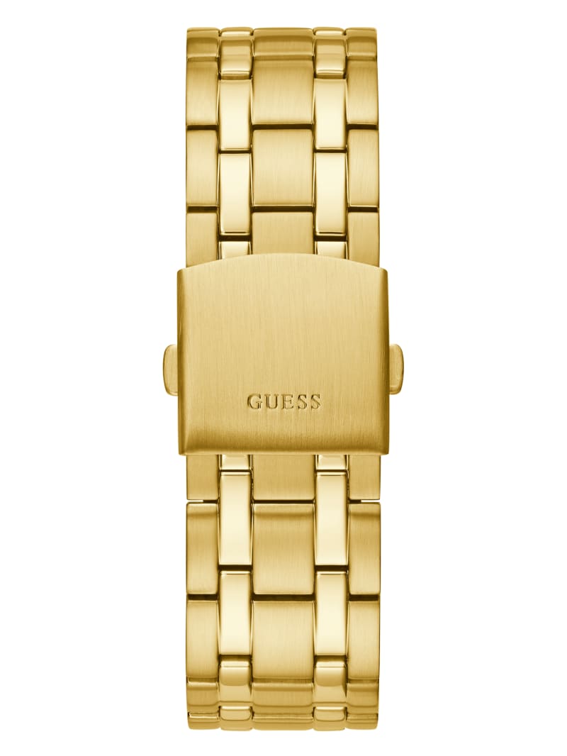 Guess Gold-Tone Multifunction Men's Watches Gold | 8756-URALY