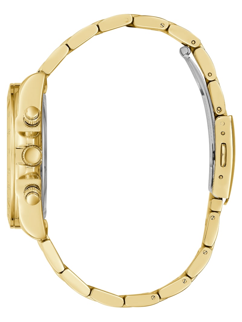 Guess Gold-Tone Multifunction Women's Watches Gold | 3296-ZKQID