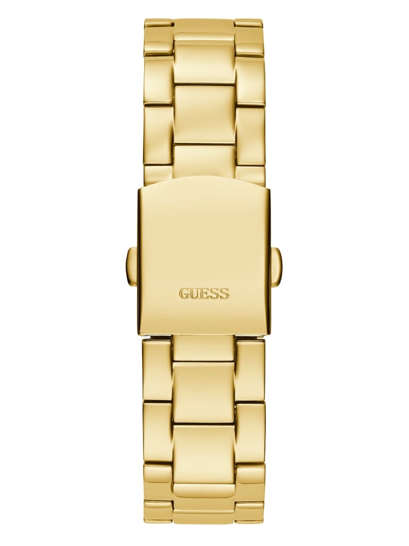 Guess Gold-Tone Multifunction Women's Watches Gold | 3296-ZKQID