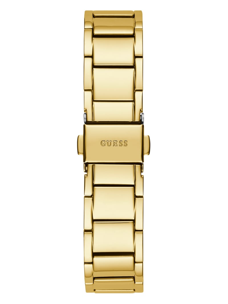 Guess Gold-Tone Multifunction Women's Watches Gold | 7218-TBMZD