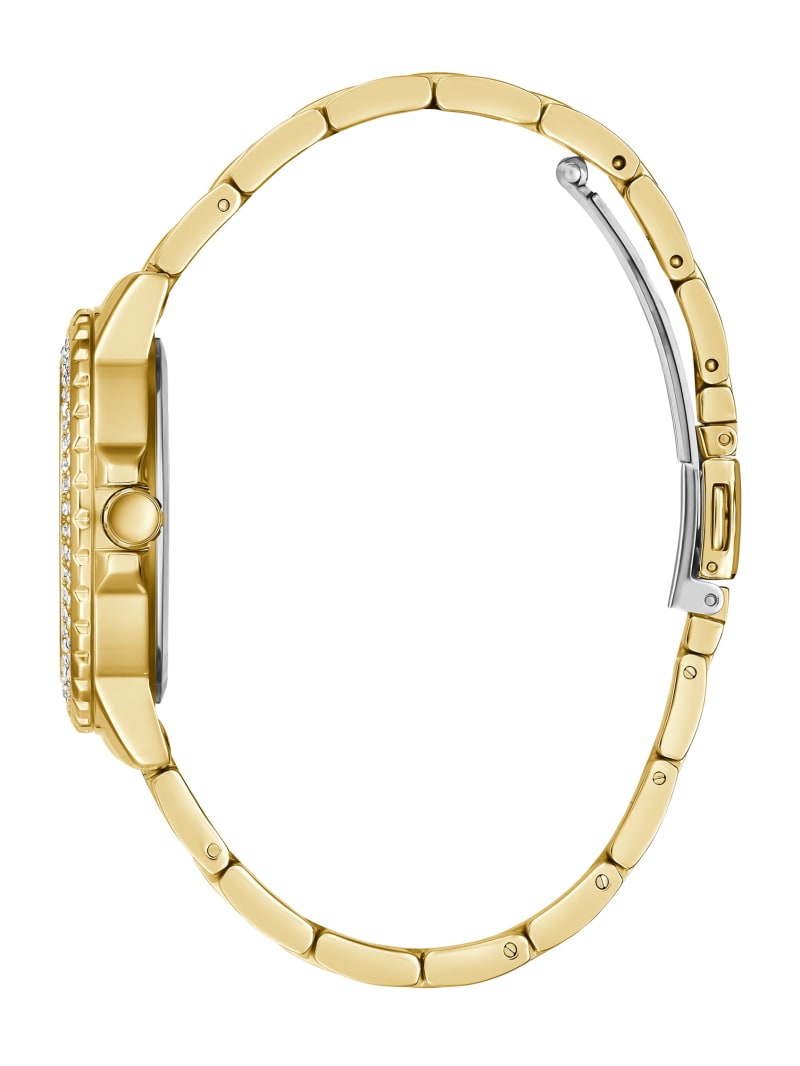 Guess Gold-Tone Women's Watches Gold | 8196-WMFLJ