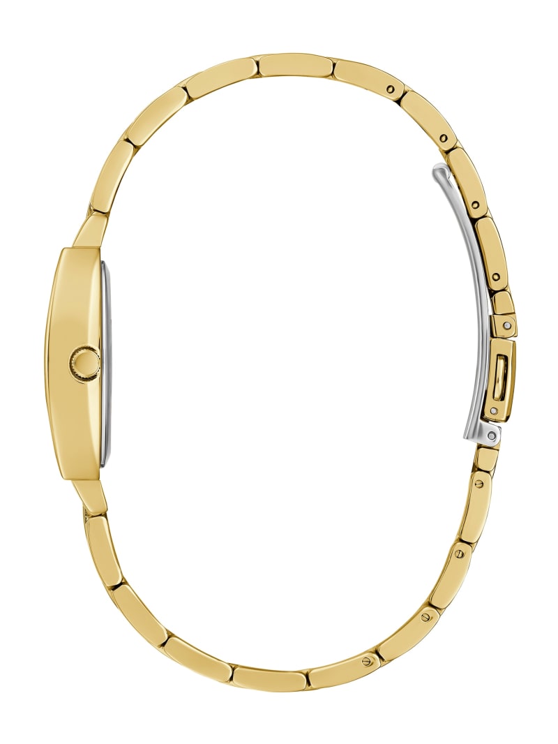 Guess Gold-Tone and Diamond Analog Women's Watches Gold | 2713-UYISN