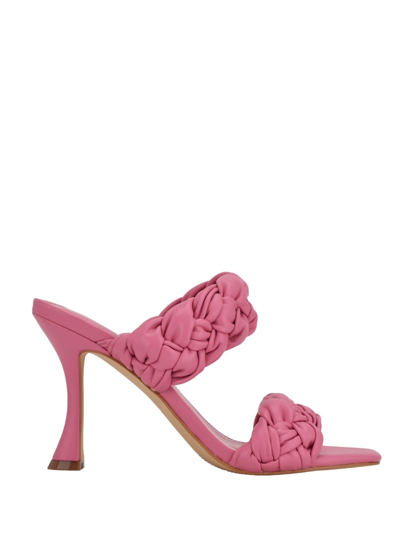 Guess Harlieided Women's Heels Pink | 1326-HKJRE