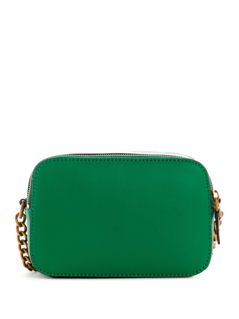 Guess Hassie Camera Women's Crossbody Bags Green | 9241-LSEXP