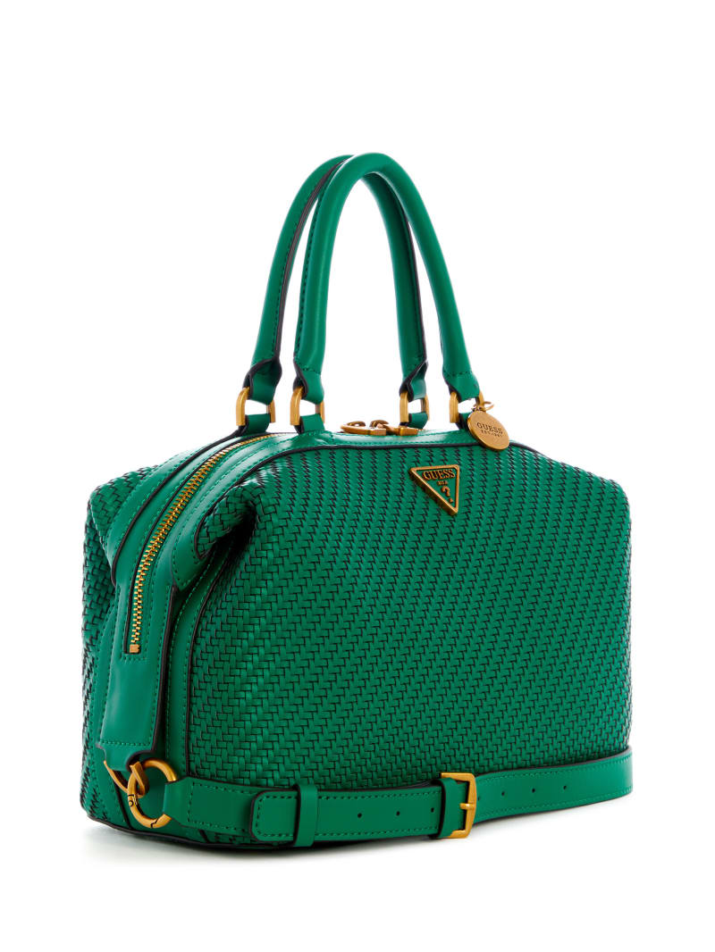 Guess Hassie Soho Women's Satchel Bags Green | 5392-WVFTL