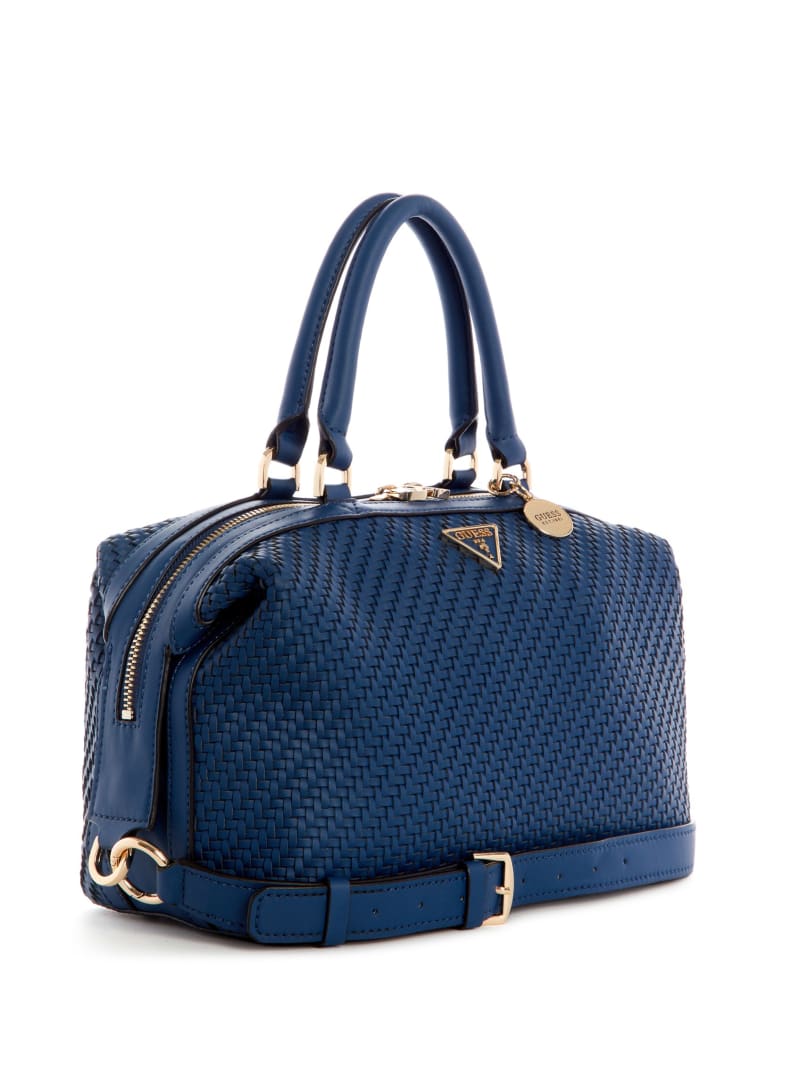 Guess Hassie Soho Women's Satchel Bags Navy | 8413-TDRAM