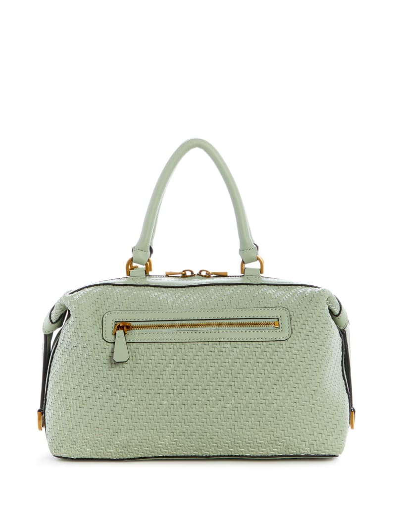 Guess Hassie Soho Women's Satchel Bags Olive | 6302-CZJSB