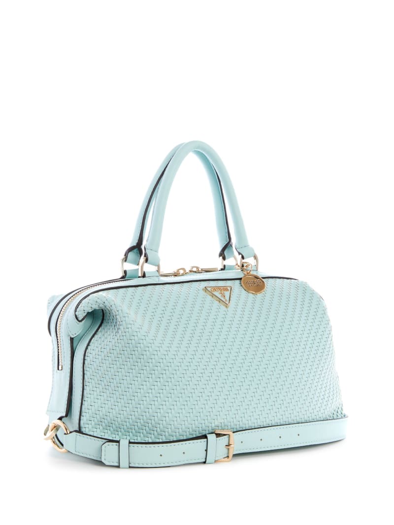 Guess Hassie Soho Women's Satchel Bags Turquoise | 0791-CIBNS