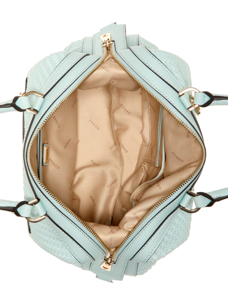 Guess Hassie Soho Women's Satchel Bags Turquoise | 0791-CIBNS