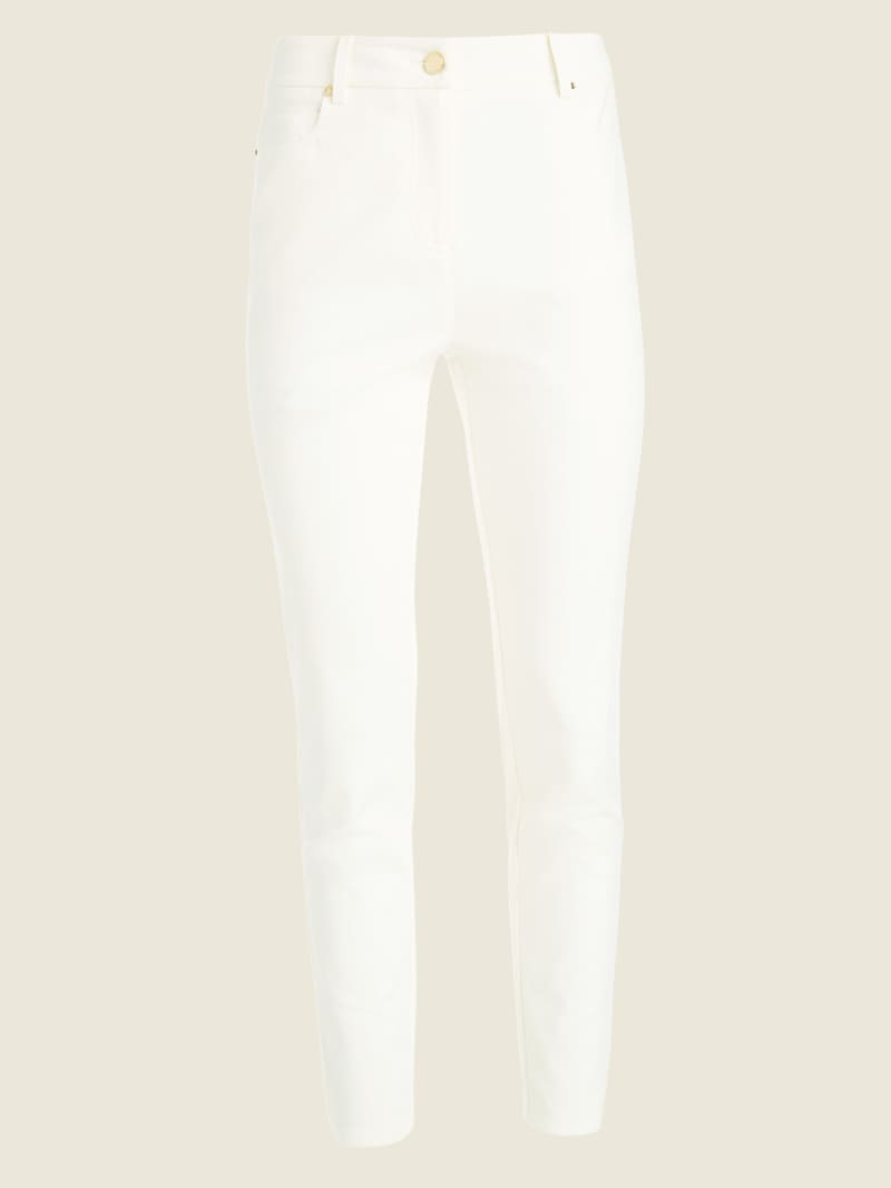 Guess Hollywood Skinny Women's Pants White | 4809-KPZHE