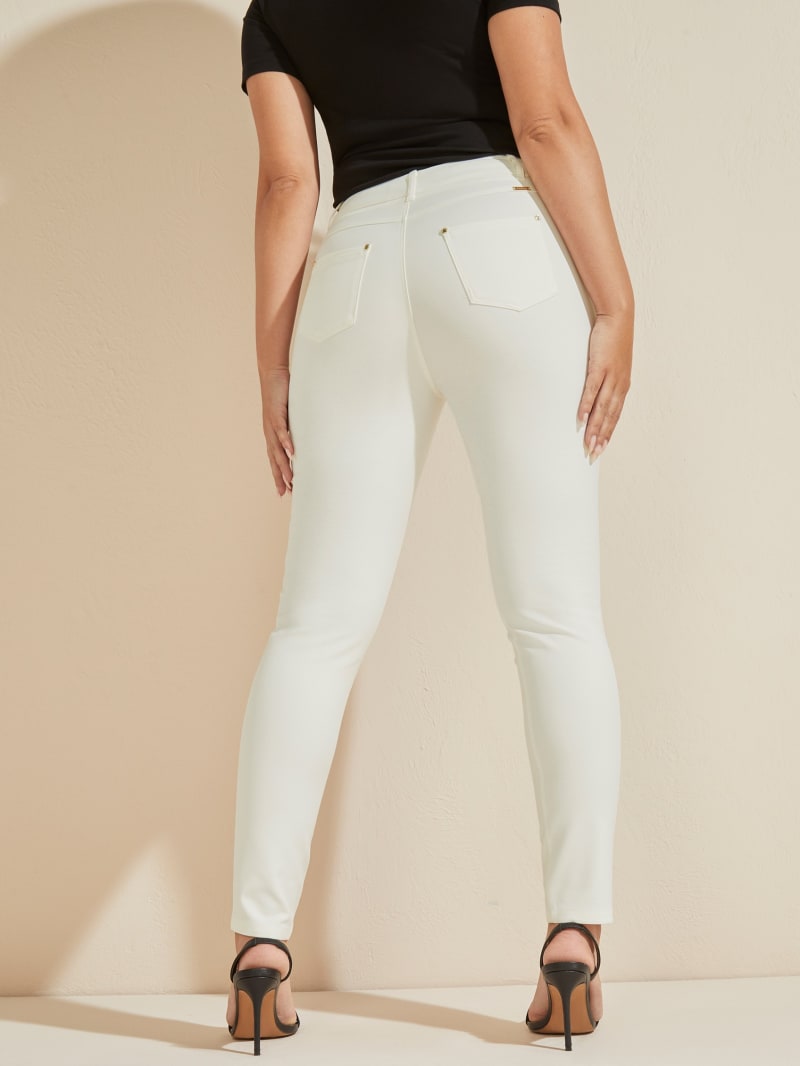 Guess Hollywood Skinny Women's Pants White | 4809-KPZHE