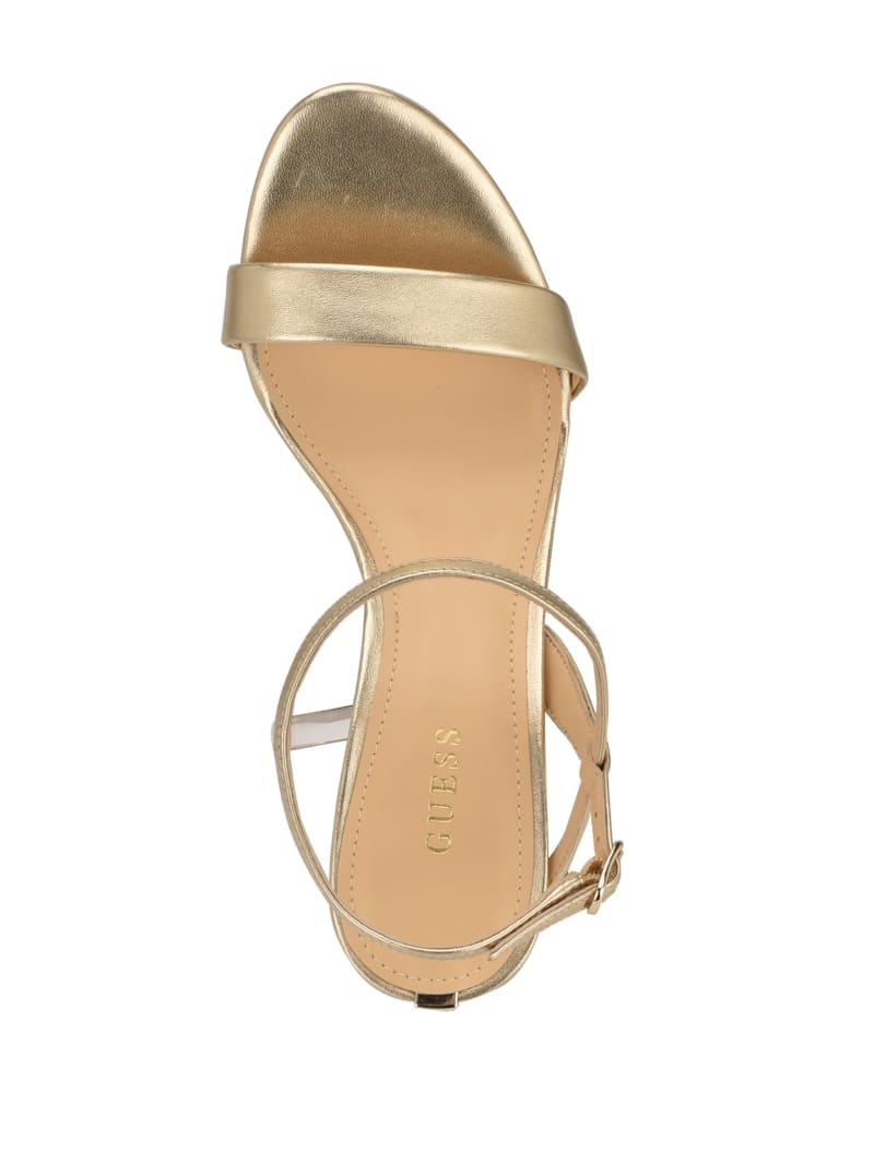 Guess Kabelle Women's Heels Gold | 7269-FEODW