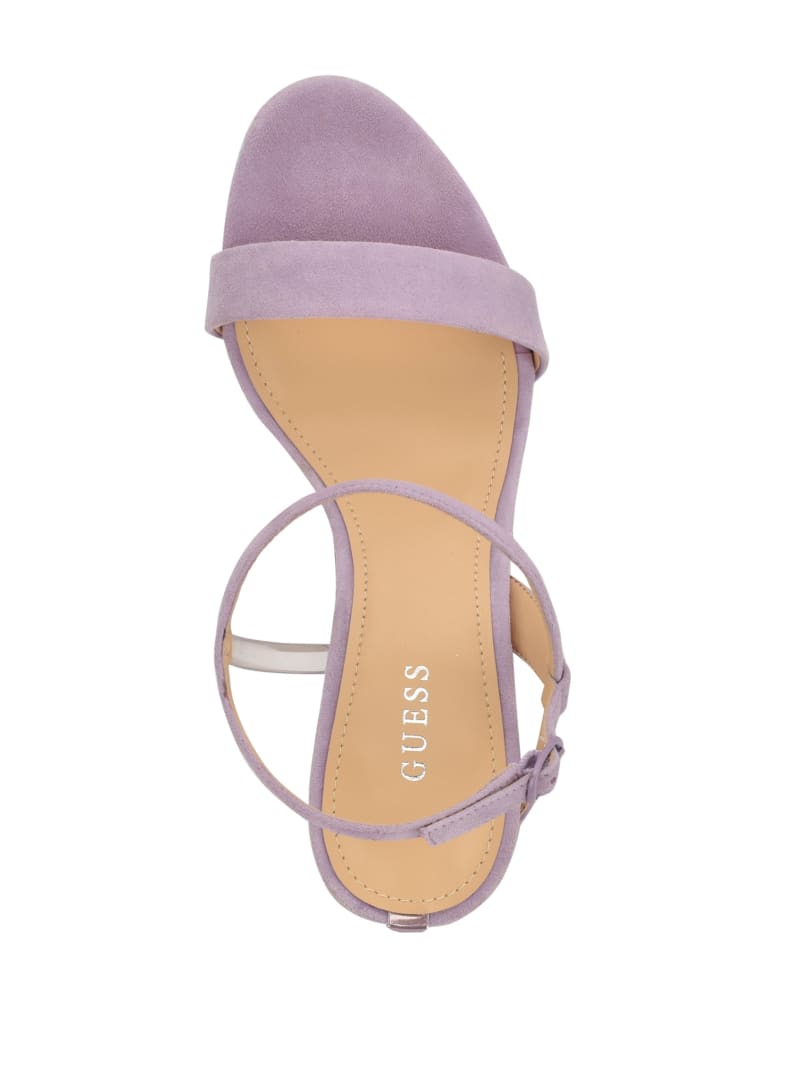 Guess Kabelle Women's Heels Purple | 7624-QUZOX