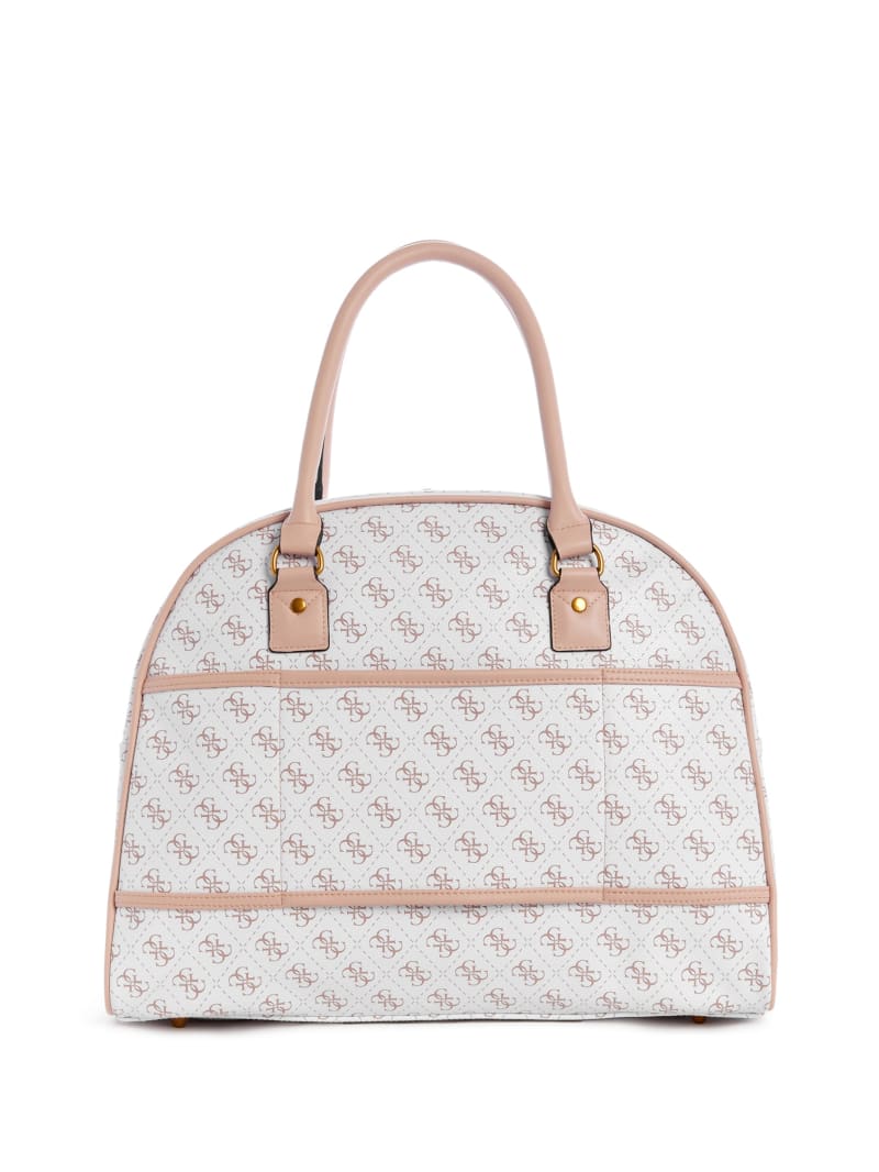 Guess Kasinta Dome Women's Satchel Bags White | 3876-OTBFY