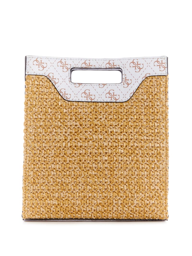 Guess Kasinta Raffia Cutout Women's Mini Bag Multicolor | 4298-HMPES