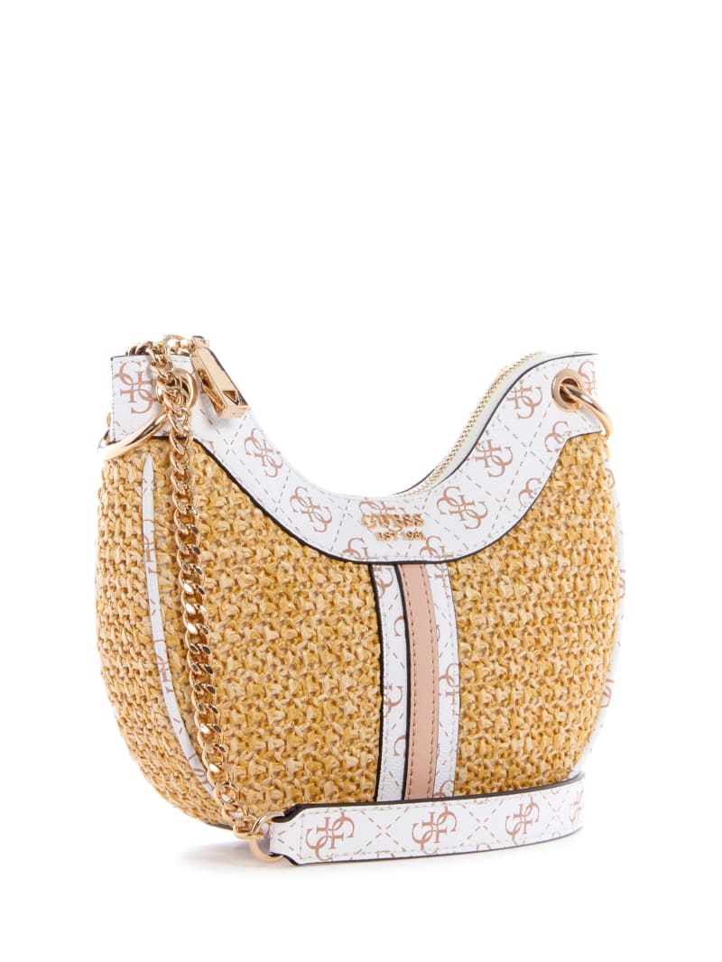 Guess Kasinta Raffia Women's Mini Bag Multicolor | 6128-CVTOW