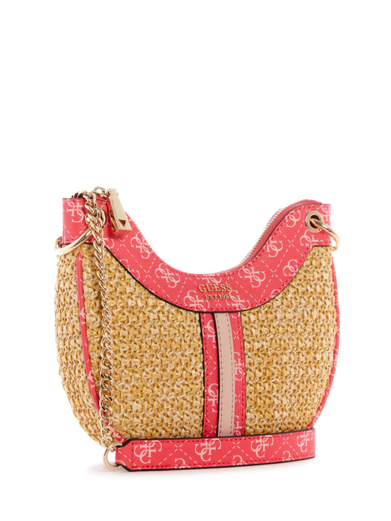 Guess Kasinta Raffia Women's Mini Bag Wash | 1347-HEGVM