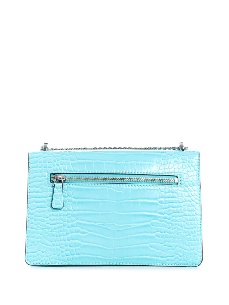 Guess Katey Convertible Women's Crossbody Bags Light Turquoise | 0572-UHFEJ