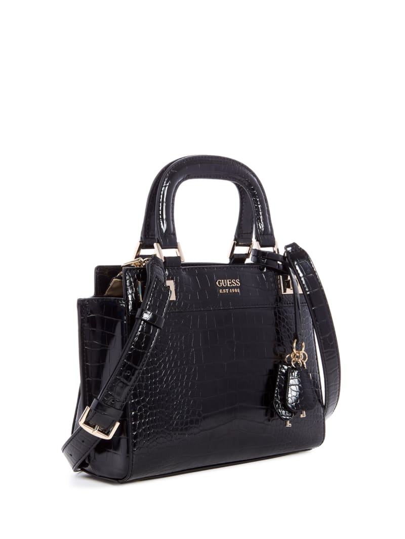 Guess Katey Girlfriend Women's Satchel Bags Black | 2683-DVKYC