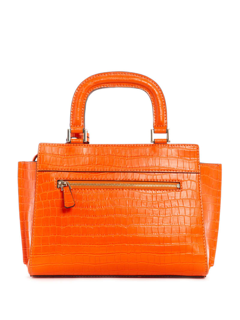 Guess Katey Girlfriend Women's Satchel Bags Orange | 9164-RIBSX