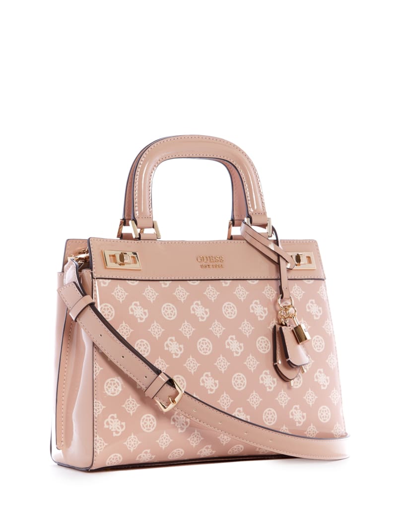 Guess Katey Luxury Women's Satchel Bags Pink | 3417-YQRPX