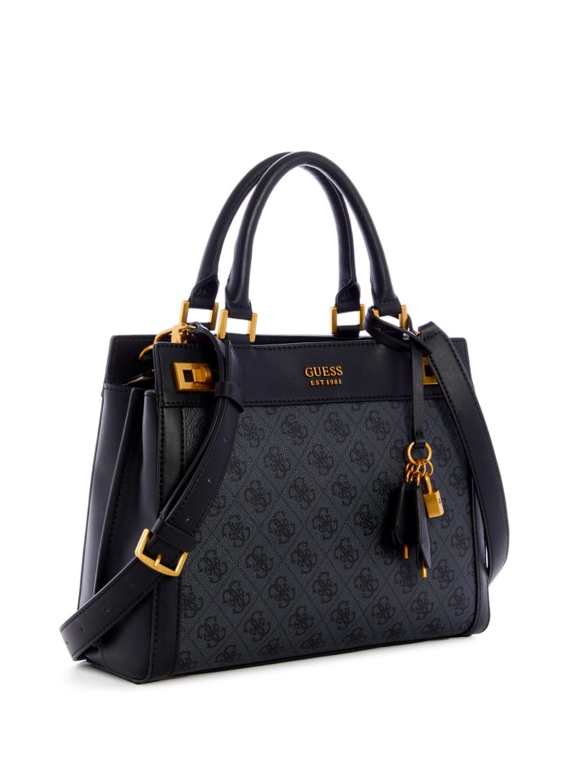 Guess Katey Luxury Women's Satchel Bags Navy | 9187-HWQJK