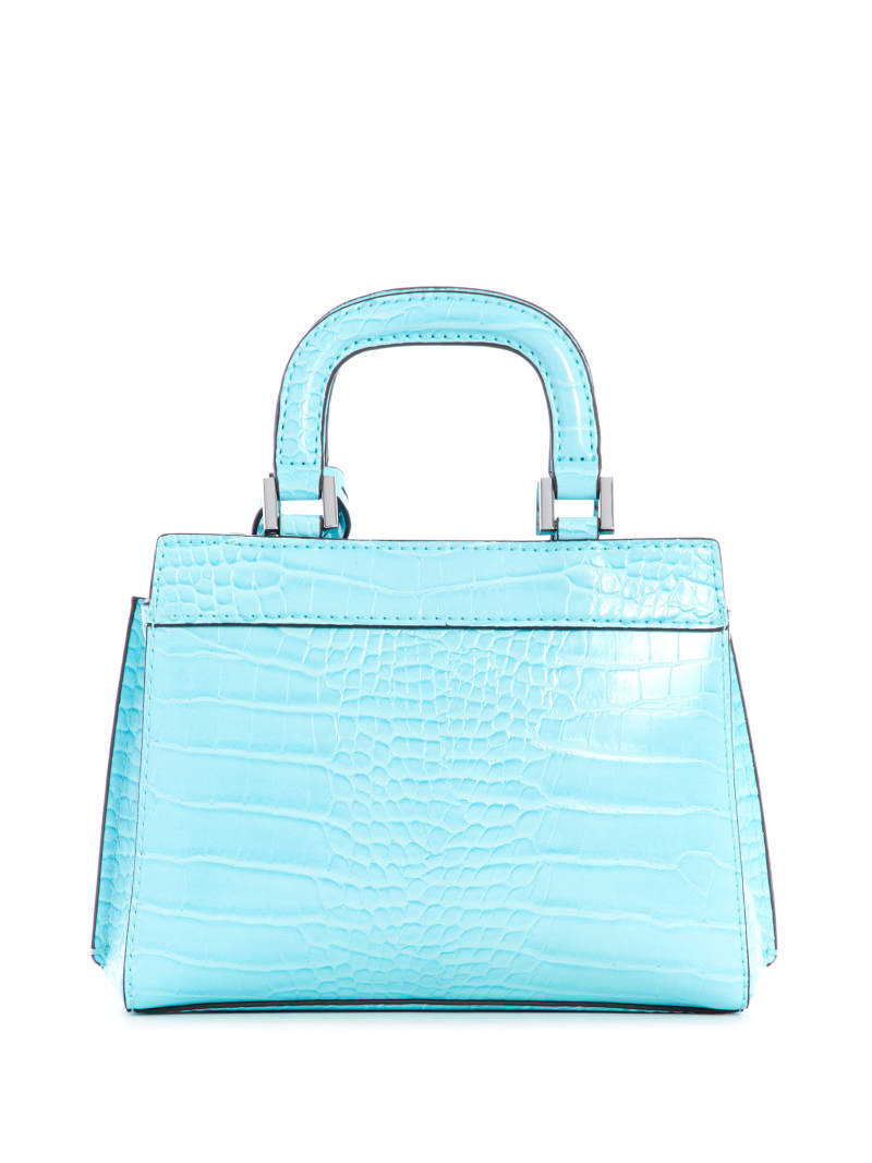 Guess Katey Women's Satchel Bags Light Turquoise | 3269-NZWHA