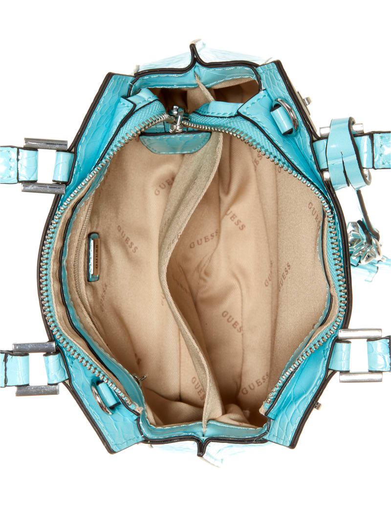 Guess Katey Women's Satchel Bags Light Turquoise | 3269-NZWHA