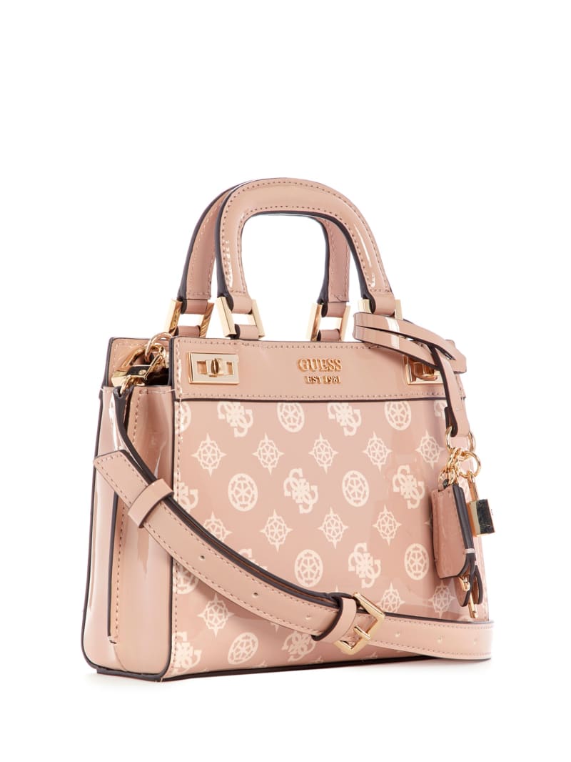 Guess Katey Women's Satchel Bags Pink | 8760-ASGTO