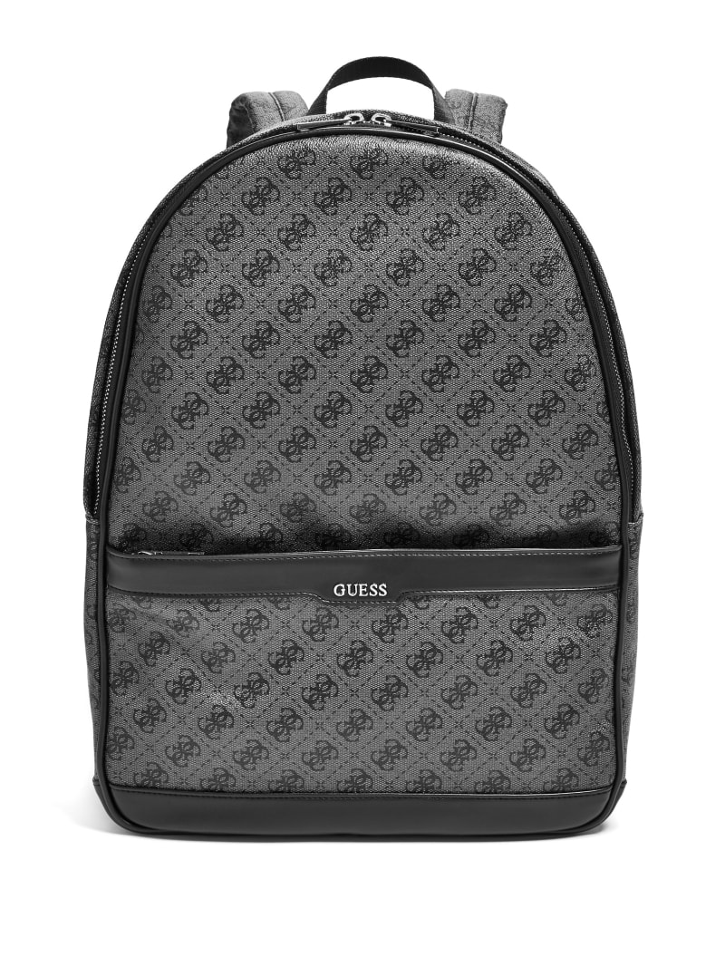 Guess Kevin Logo-Print Women\'s Backpacks Black | 1328-XTHCV