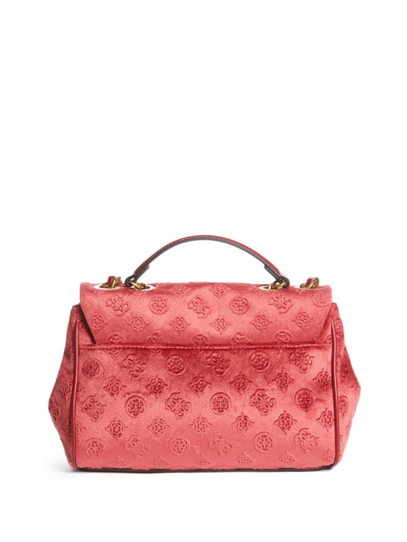 Guess Kimi Logo Convertible Women's Crossbody Bags Red | 2431-GQTML