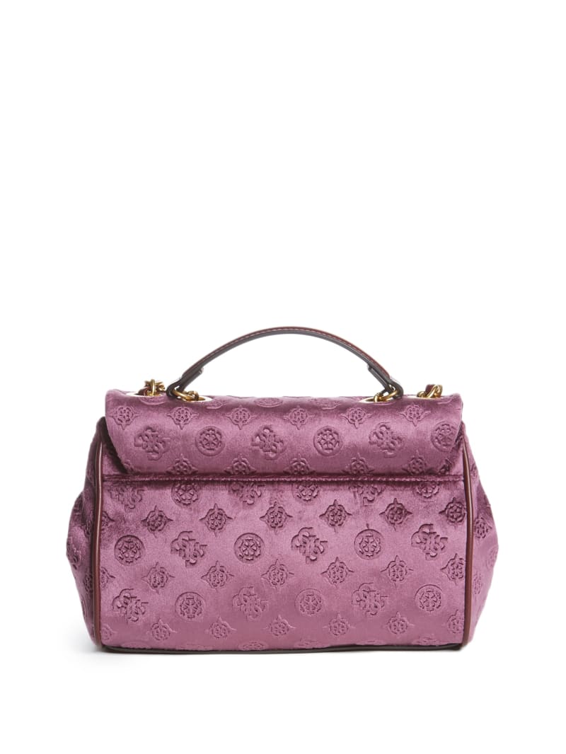 Guess Kimi Logo Convertible Women's Crossbody Bags Purple | 2614-XQLPA